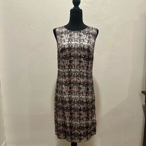 Dea Kudibal Snakeskin Pattern Sleeveless Midi Dress — Size L